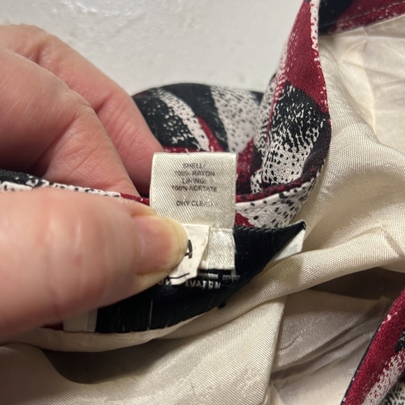 Loft Printed Skirt - Picture 4 of 6